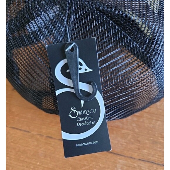 Swanson Cristian Be Strong And Courageous Trucker Hat Cap Snap Back NWT - Picture 8 of 9